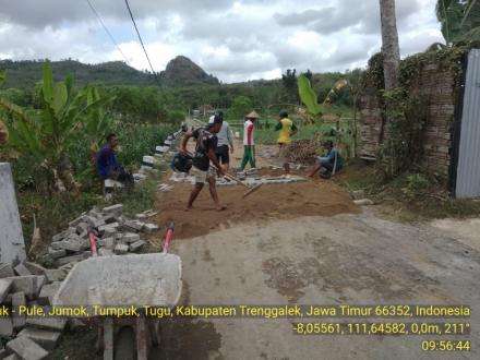PAVING STONE RT. 01 2020 DESA TUMPUK